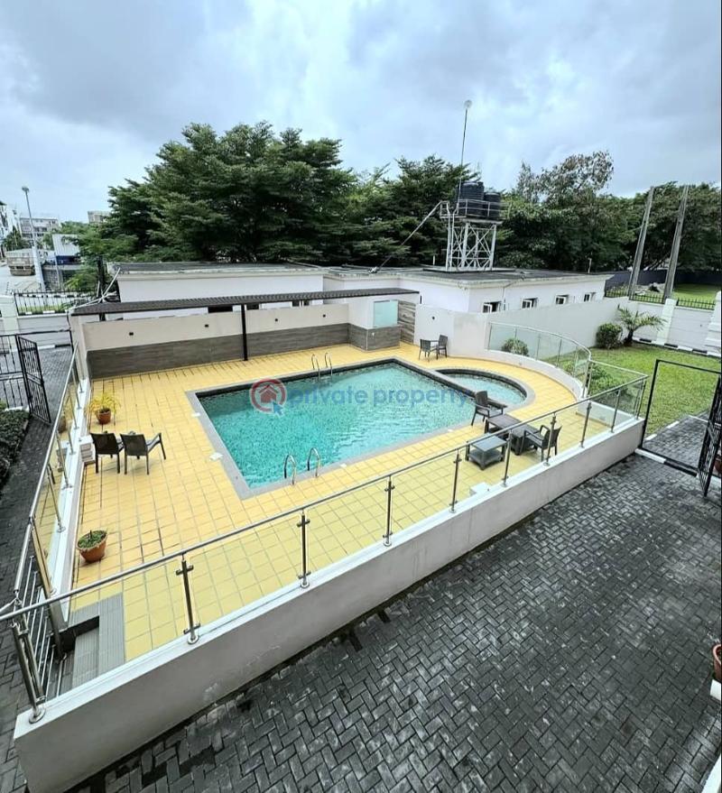 Spacious 3-bedroom apartment with bq & swimming pool - 1 3 bedroom Flat & Apartment For Rent Banana Island Ikoyi Lagos - 1