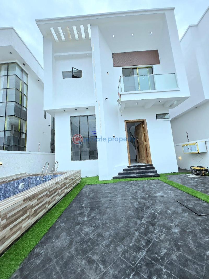 Spacious 4 bedroom detached  duplex - 1 4 bedroom Detached Duplex For Sale Chevron Drive Lekki Lagos - 1