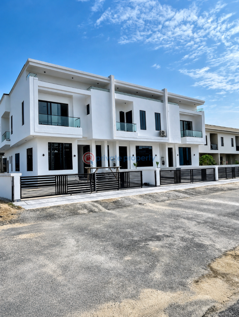 4 bedroom Semi detached Duplex For Sale Sapphire Garden Estate Ibeju-Lekki Lagos - 1