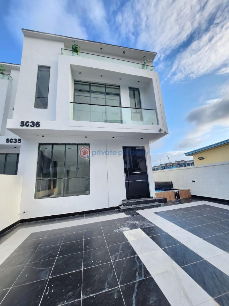 4 bedroom Detached Duplex For Sale Chevron Drive Lekki Lagos - 5