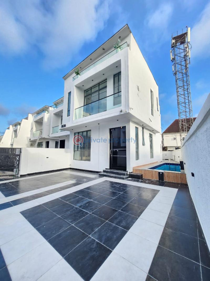 4 bedroom Detached Duplex For Sale Chevron Drive Lekki Lagos - 0