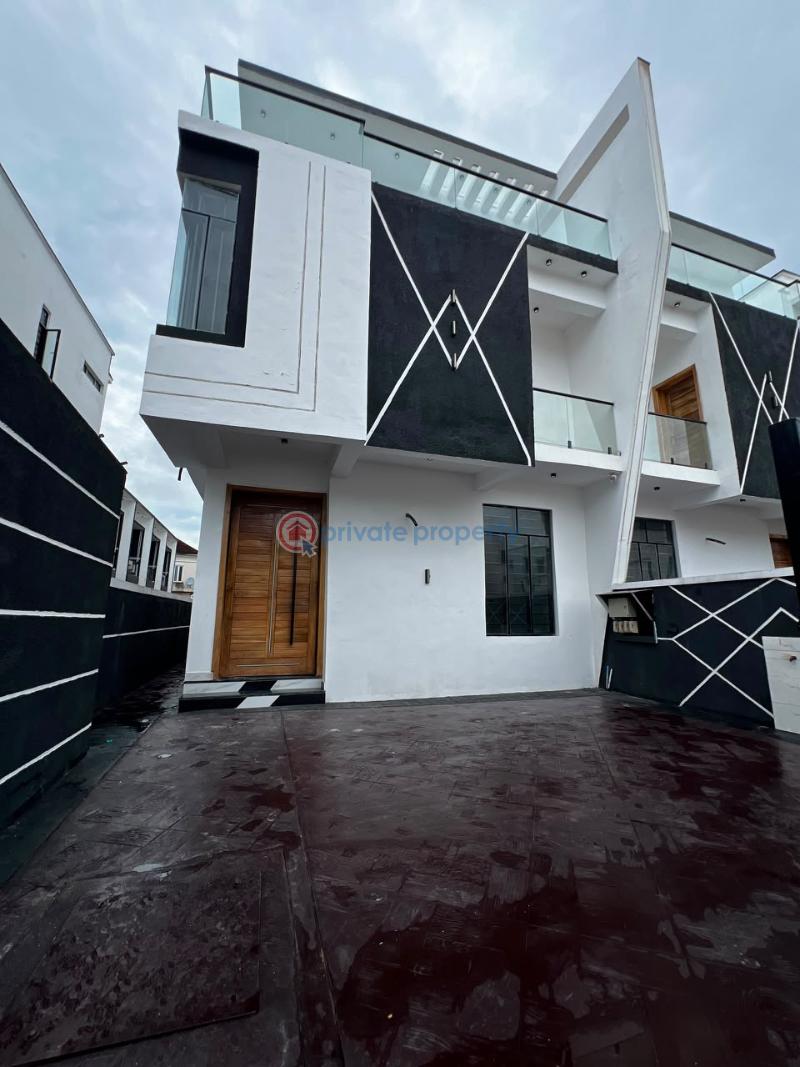 4 bedroom Semi detached Duplex For Sale Chevron Drive Lekki Lagos - 1