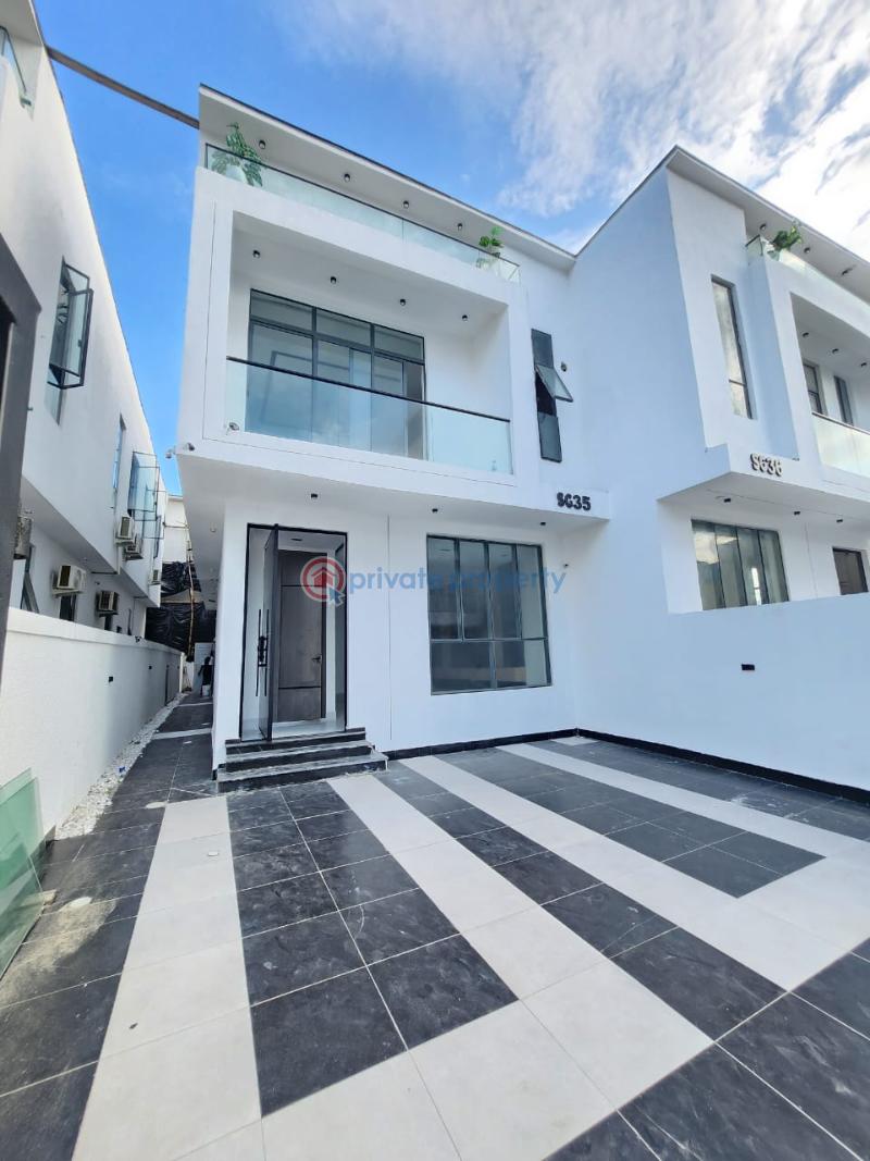 4 bedroom Semi detached Duplex For Sale Chevron Drive Lekki Lagos - 0