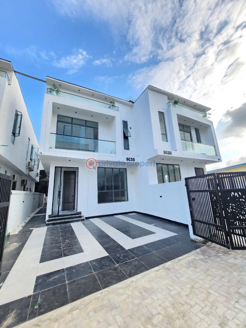 4 bedroom Semi detached Duplex For Sale Chevron Drive Lekki Lagos - 2