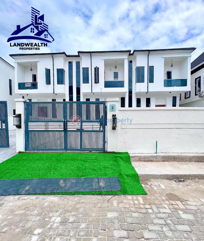 4 bedroom Semi detached Duplex For Sale Secure Estate At Ikota Lekki Ikota Lekki Lagos - 0