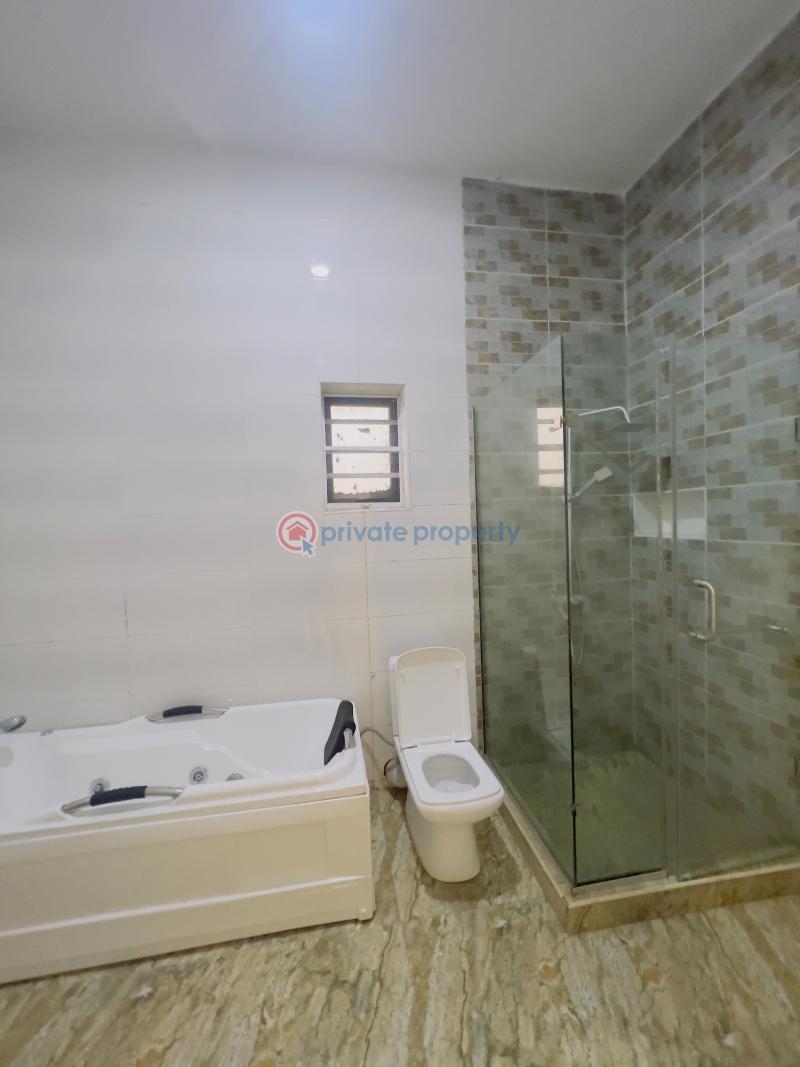 Spacious 4 bedroom (serviced) semi detached  duplex with bq & swimming pool - 21 4 bedroom Semi detached Duplex For Sale Orchid Road Lafiaji Lekki Lagos - 21