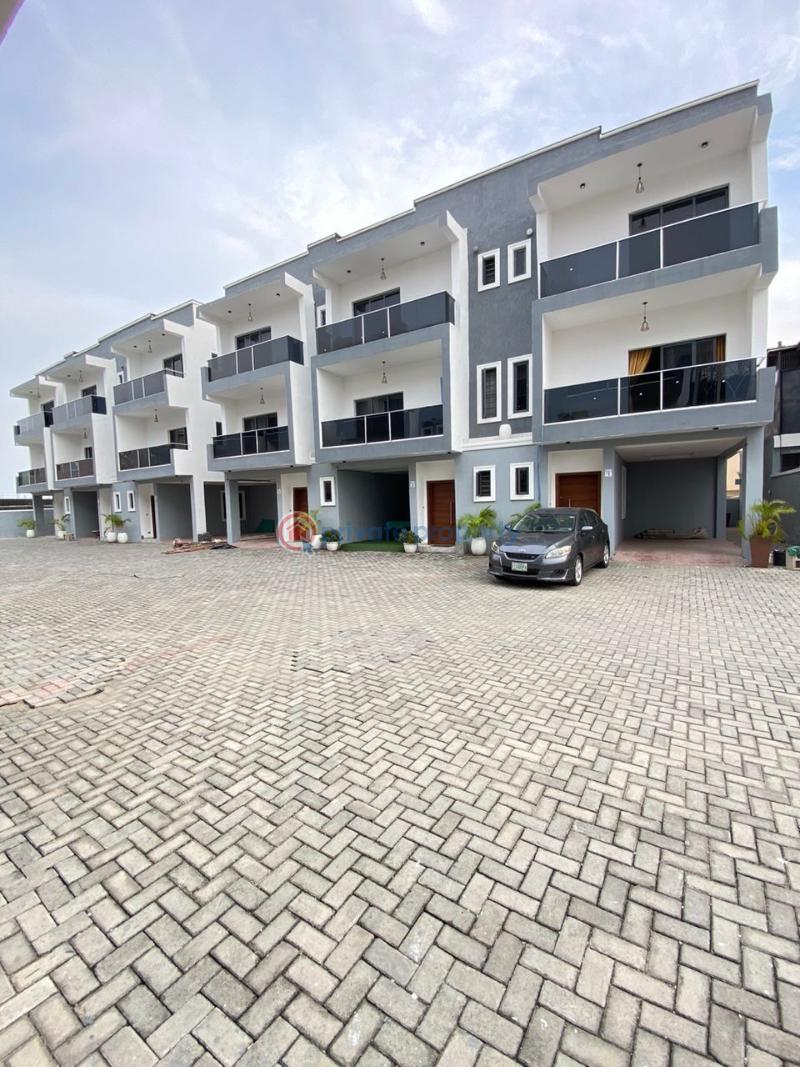 4 bedroom Terraced Duplex For Sale Ikate Elegushi Lekki Lagos - 0