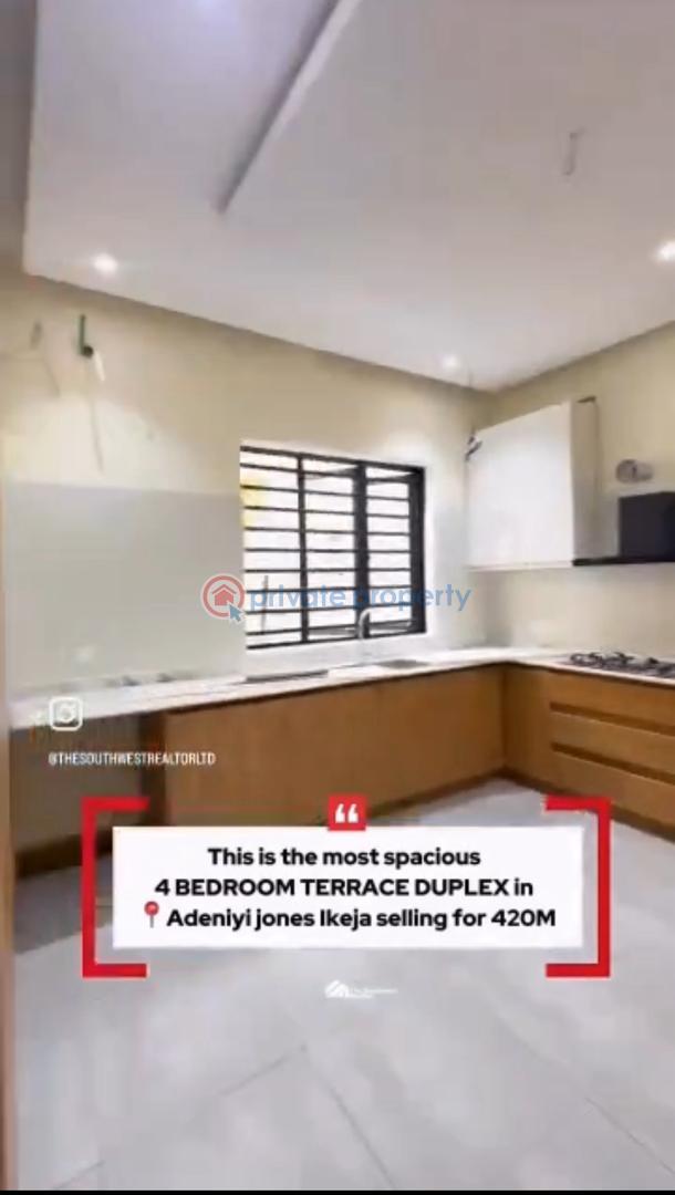 4 bedroom Terraced Duplex For Sale Adeniyi Jones Ikeja Lagos - 5