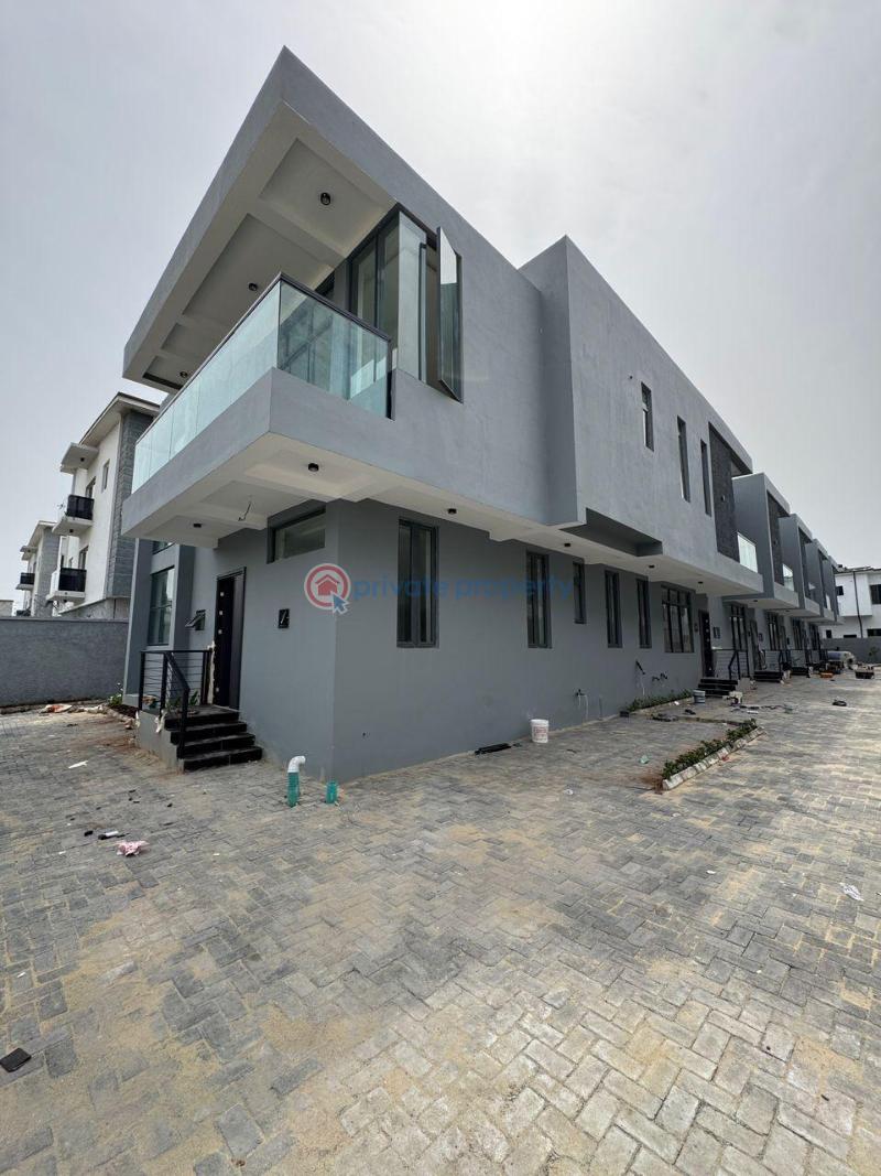 4 bedroom Terraced Duplex For Sale New Road Igbo Efon Lekki Lagos - 1