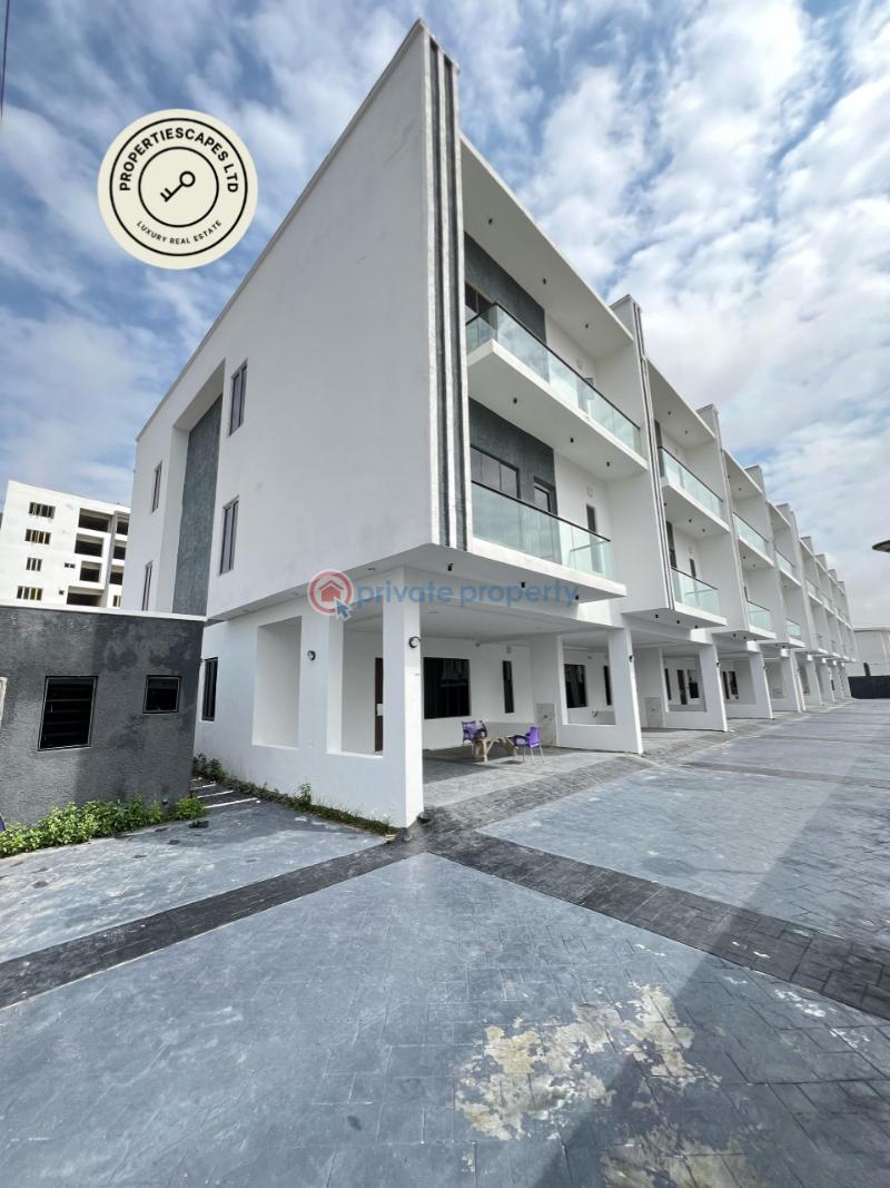 Spacious 4 bedroom terraced duplex with bq in a serene environment - 0 4 bedroom Terraced Duplex For Sale Ikate Lekki Lagos - 0