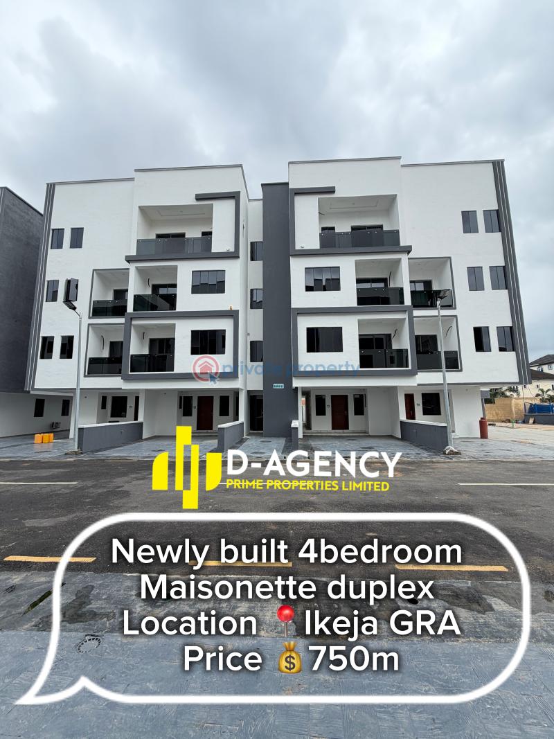 4 bedroom Maisonette For Sale Ikeja GRA Lagos - 0