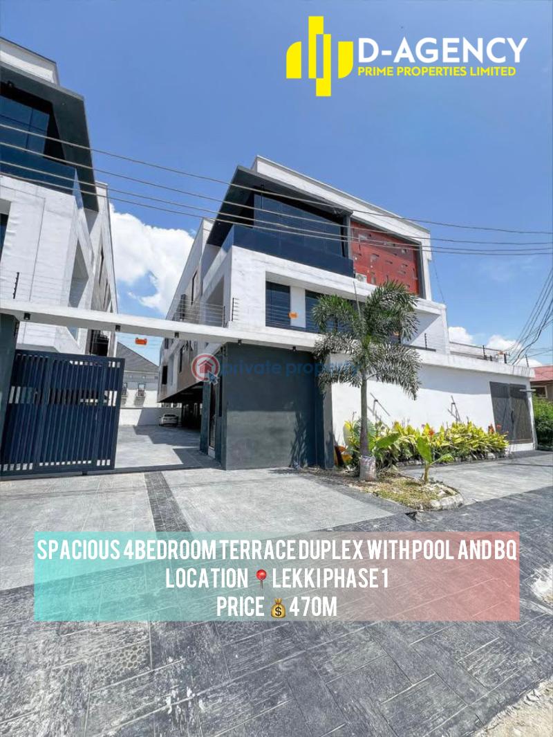5 bedroom Terraced Duplex For Sale Lekki Phase 1 Lagos - 0