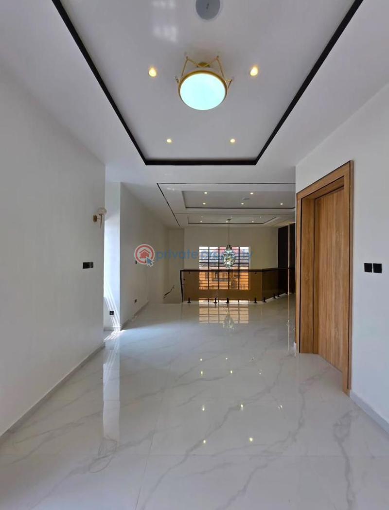 Spacious 5 bedroom detaced duplex with bq and rooftop terrace in a serene environment - 5 5 bedroom Detached Duplex For Sale Chevron Drive Lekki Lagos - 5