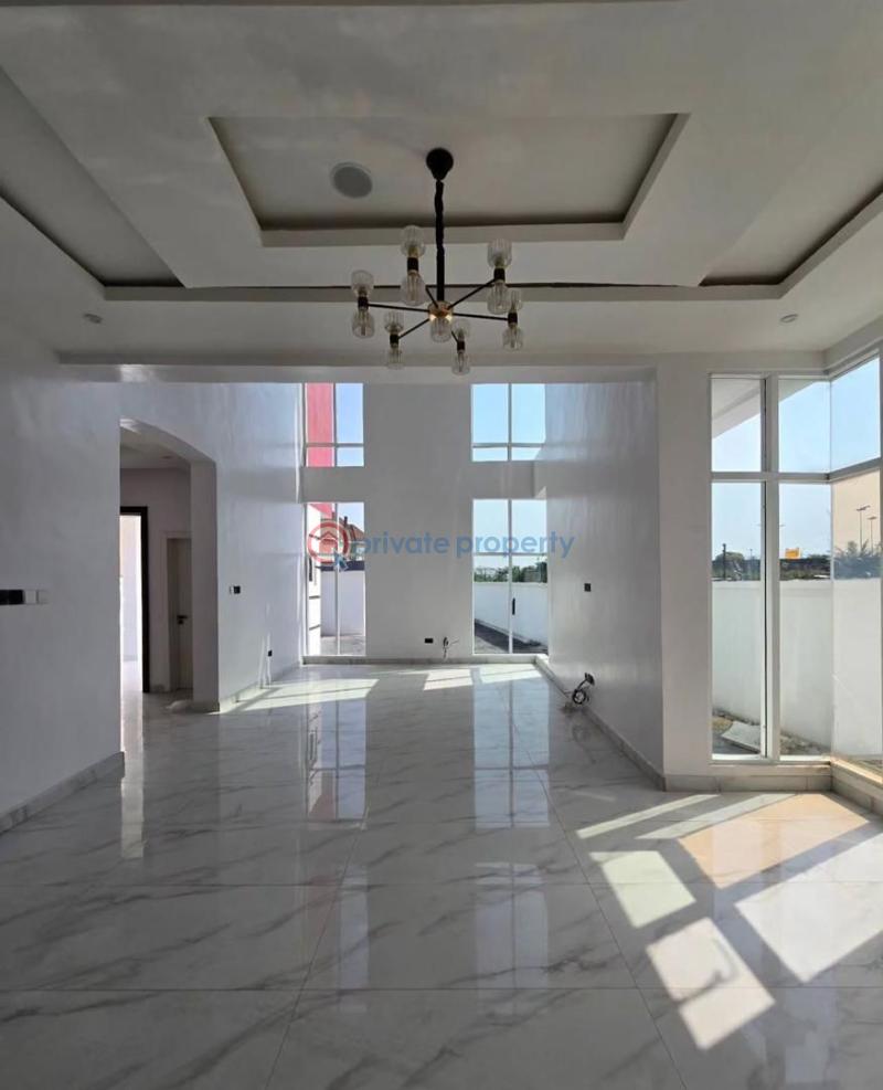 Spacious 5 bedroom detaced duplex with bq and swimming pool in a serene environment - 3 5 bedroom Detached Duplex For Sale Chevron Lekki Lagos - 3
