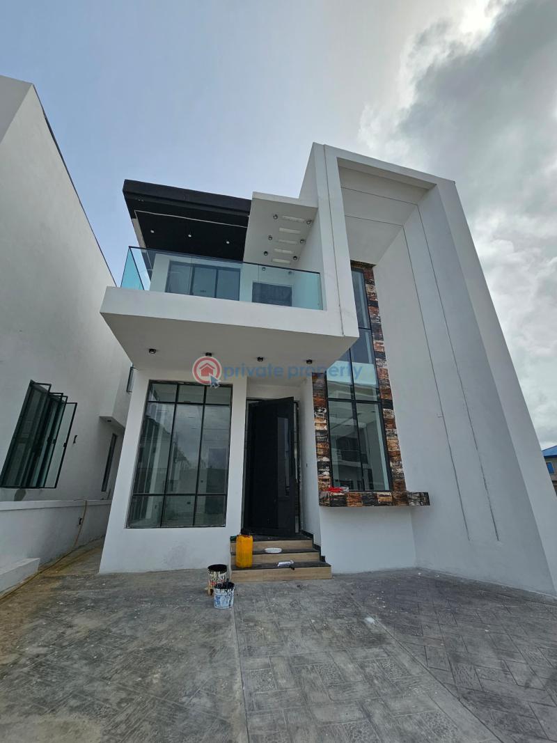 Spacious 5 bedroom full detached duplex with bq and swimming pool - 0 5 bedroom Detached Duplex For Sale Chevron Drive Lekki Lagos - 0