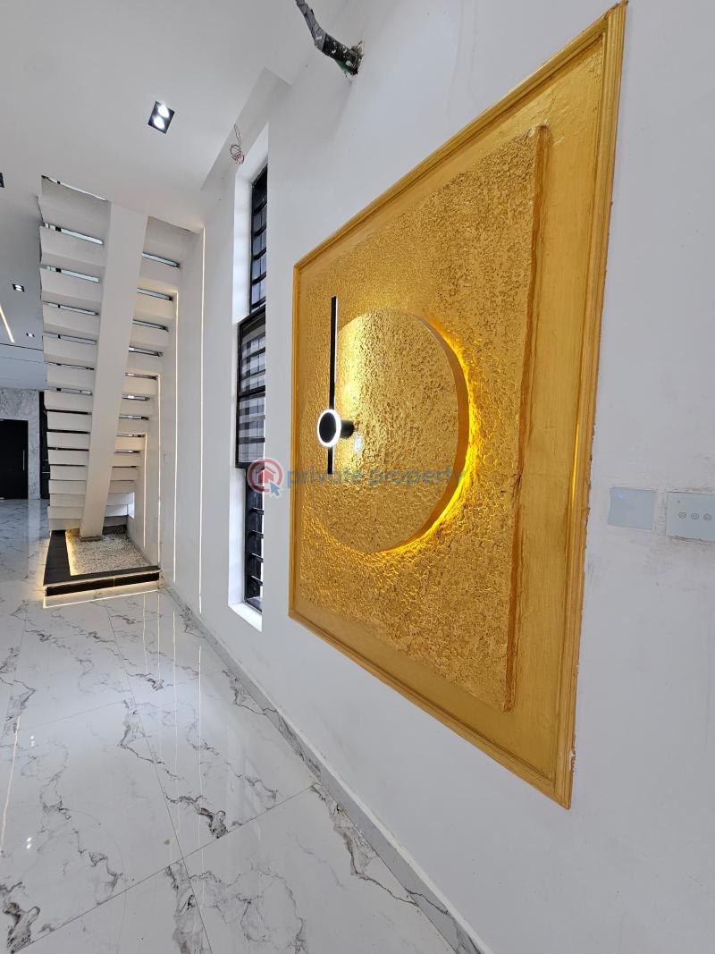 Spacious 5 bedroom fully detached duplex with bq, home office and swimming pool - 3 5 bedroom Detached Duplex For Sale Chevron Drive Lekki Lagos - 3