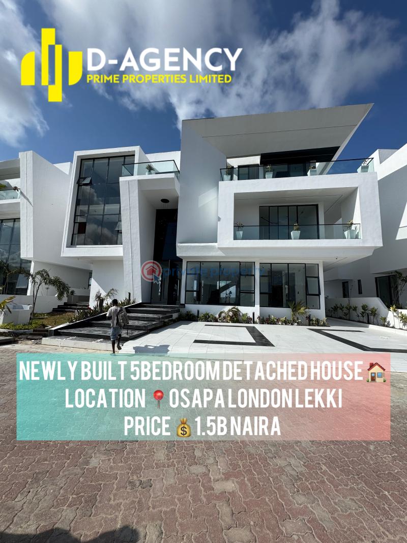 5 bedroom Detached Duplex For Sale Osapa London Lekki Lagos - 0
