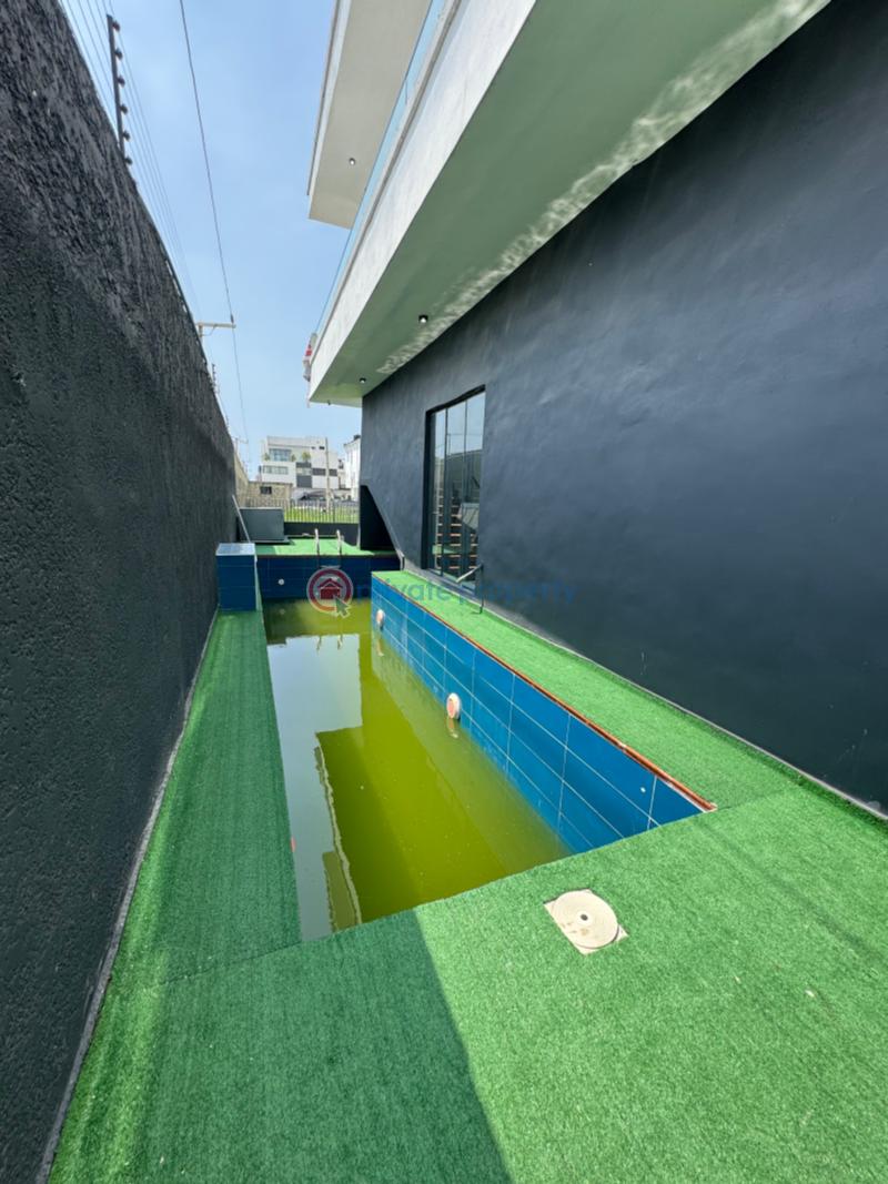 Spacious 5bedroom detached house with pool and elevator - 16 6 bedroom Detached Duplex For Sale Osapa Lekki Lagos - 16