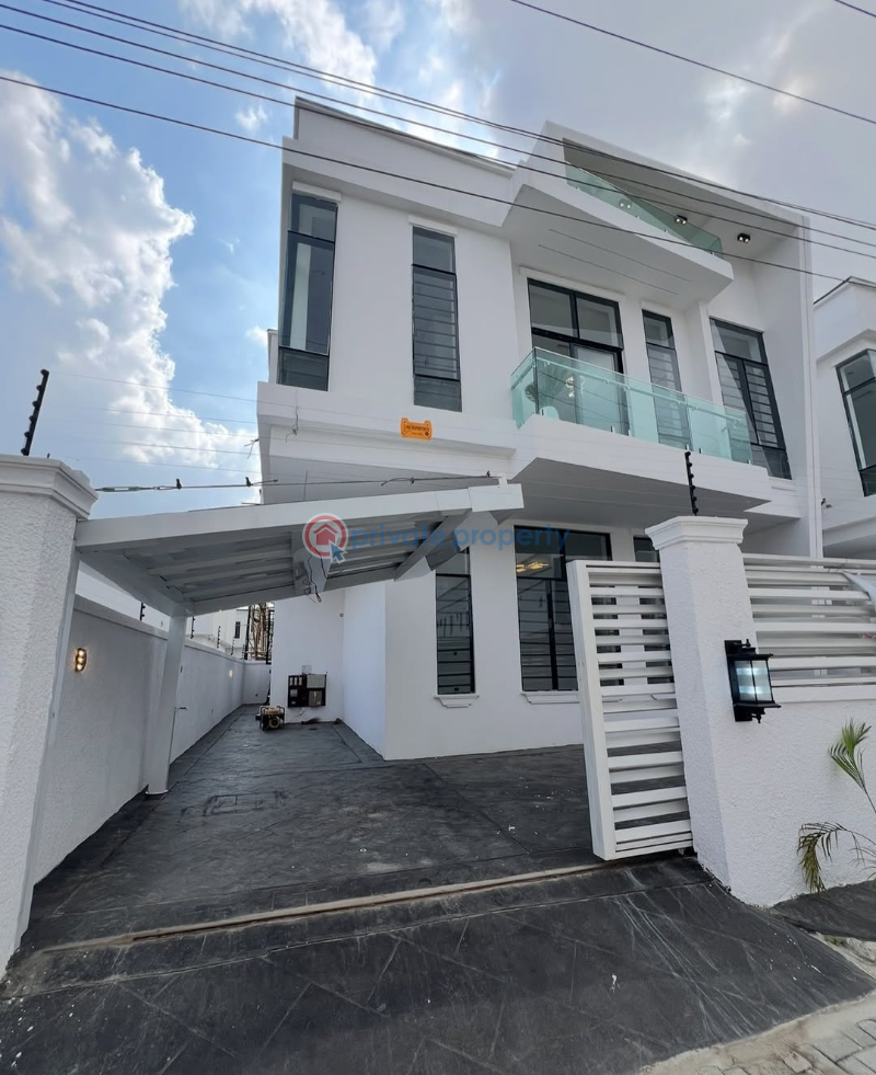 Spacious 5bedroom fully detached duplex with bq at ajah - 0 5 bedroom Detached Duplex For Rent Ajah Lagos - 0