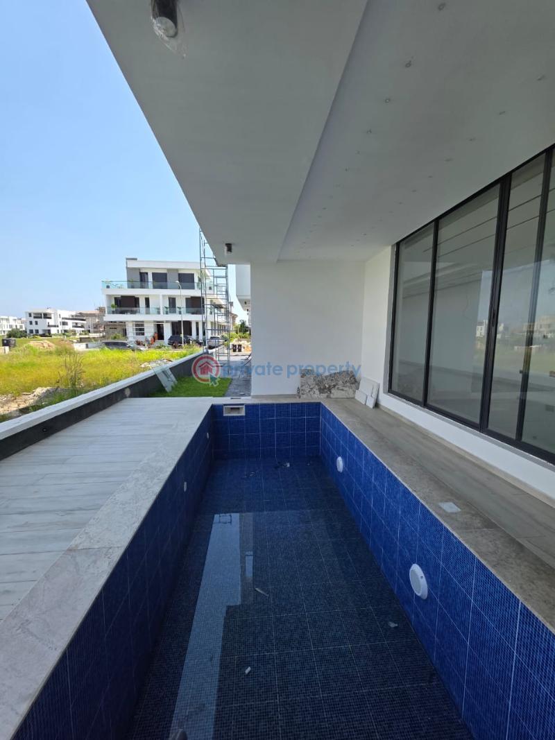 Spacious 5bedroom fully detached house with bq and pool - 19 5 bedroom Semi detached Duplex For Sale Ikate Elegushi Lekki Lagos - 19