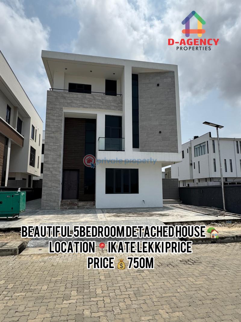 5 bedroom Detached Duplex For Sale Hampton Bay Estate Ikate Elegushi Lekki Lagos - 0