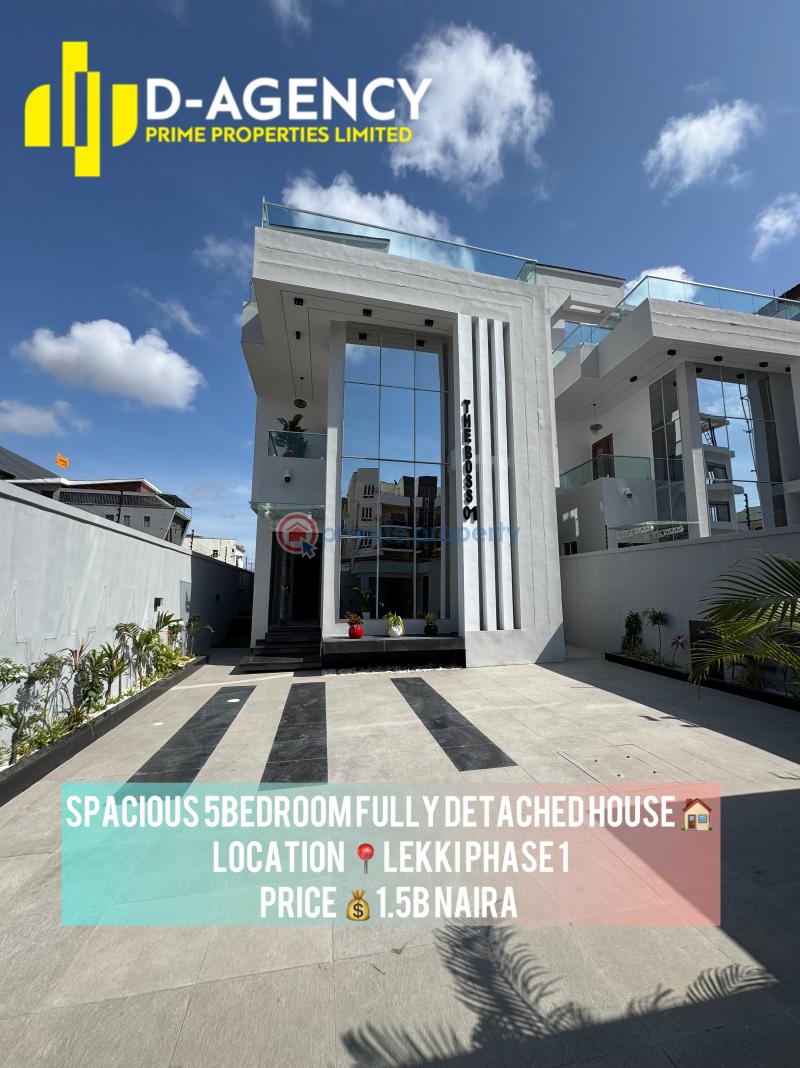 5 bedroom Detached Duplex For Sale Lekki Phase 1 Lagos - 0