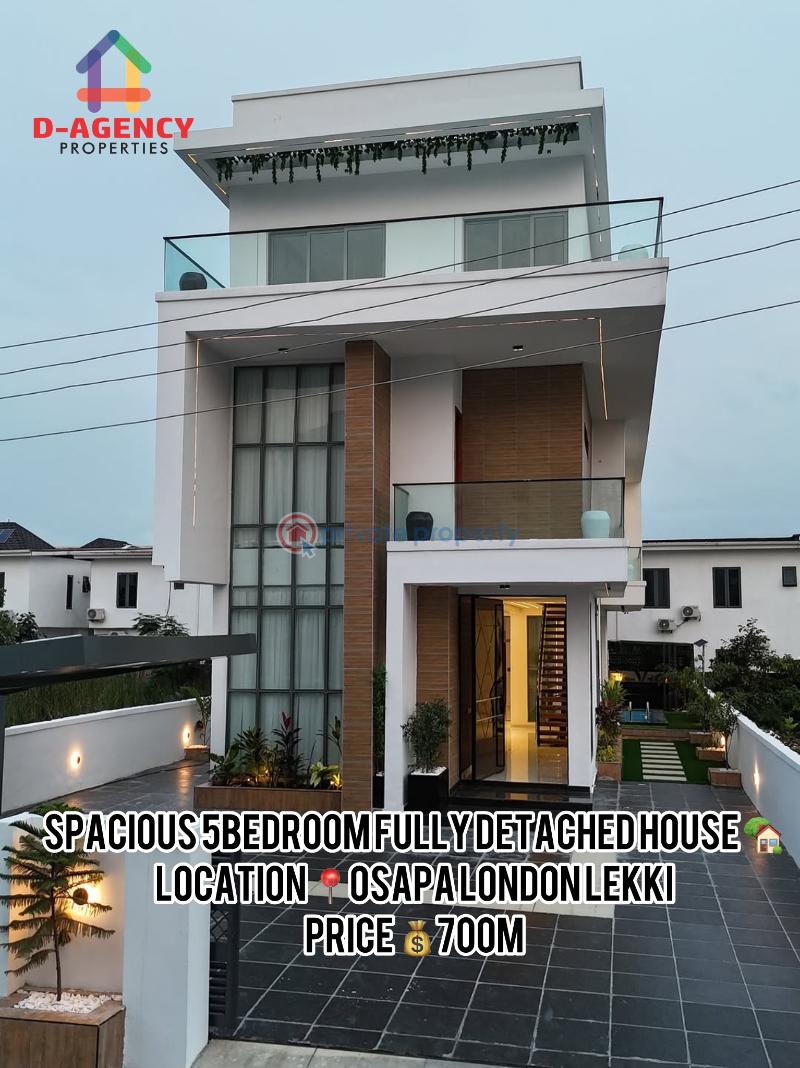 5 bedroom Duplex For Sale Osapa Lekki Lagos - 0