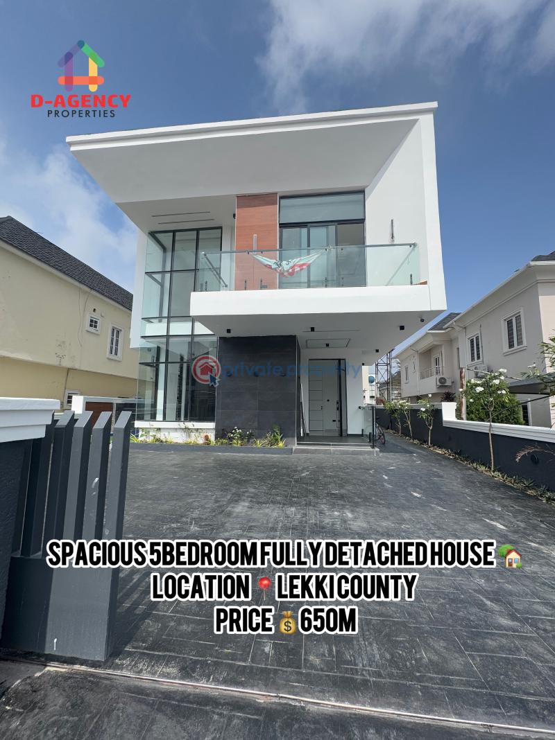 5 bedroom Detached Duplex For Sale Lekki County Home Ikota Lekki Lagos - 0