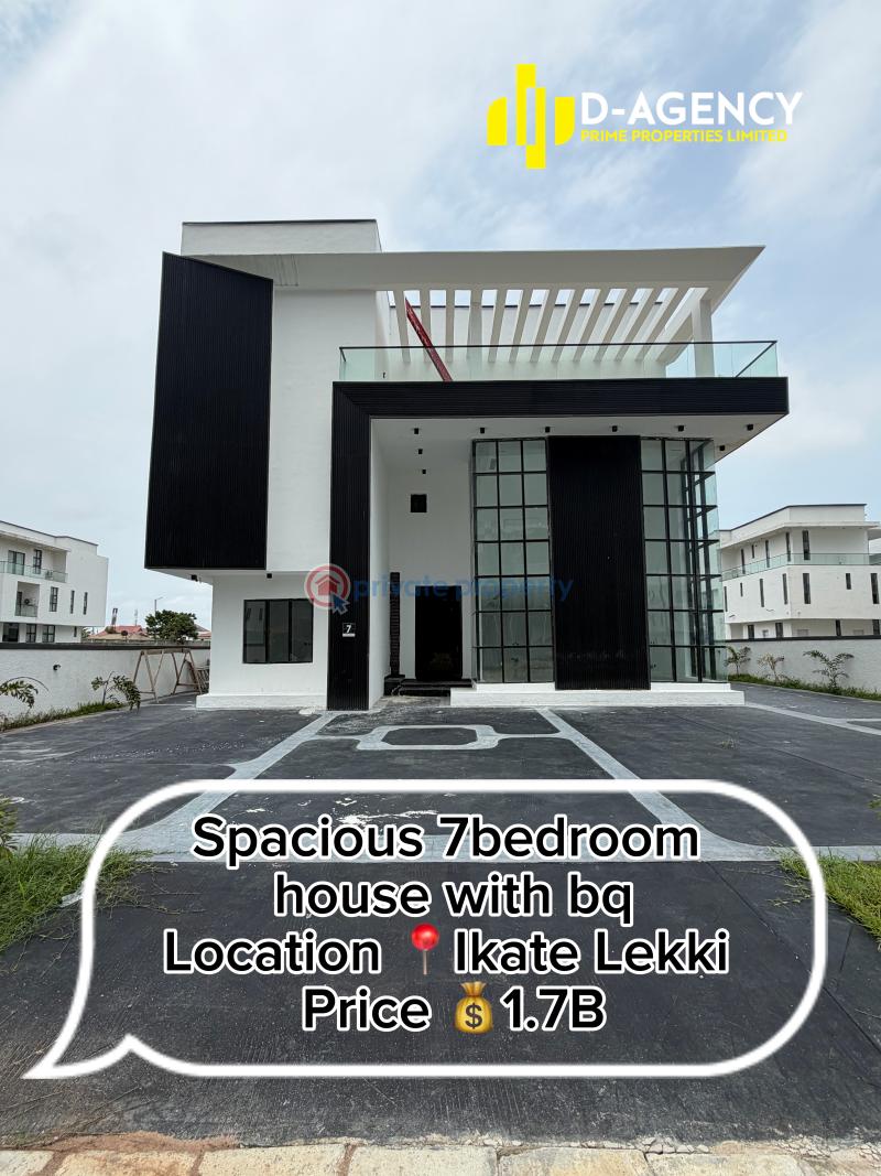 7 bedroom Detached Duplex For Sale Ikate Elegushi Lekki Lagos - 0