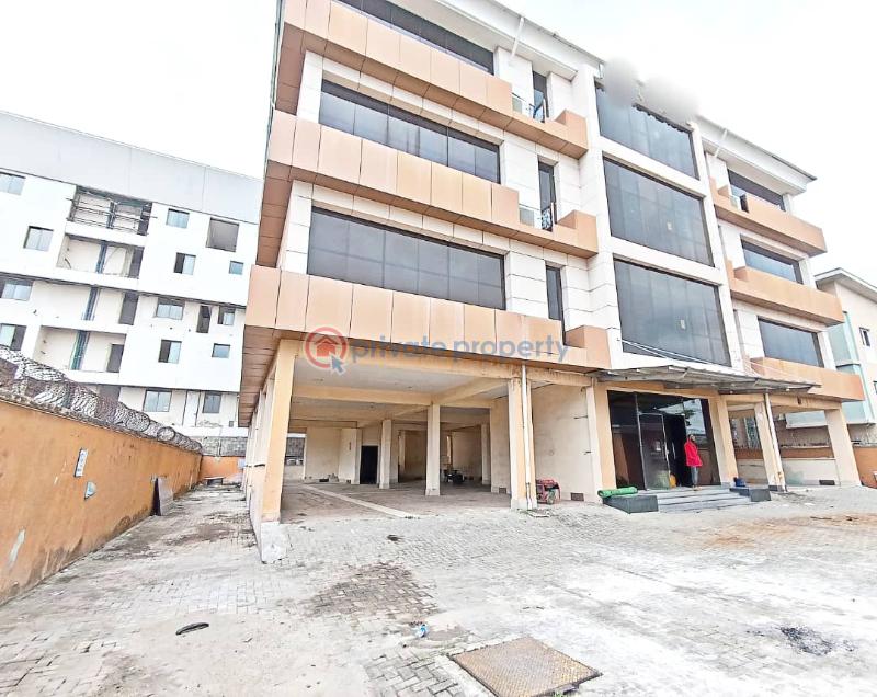 Spacious 810 sqm open plan lettable space - 1 1 bedroom Office For Rent Lekki Phase 1 Lagos - 1