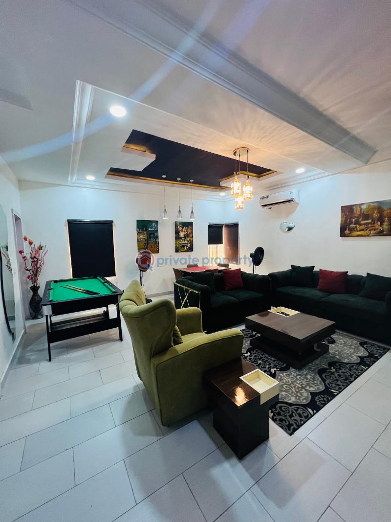 Spacious & furnished 3 bedroom apartment with snooker - 32 3 bedroom Block Of Flats For Rent Beside Prime Water, Off Freedom Way, Lekki Phase 1 Lekki Phase 1 Lagos - 32