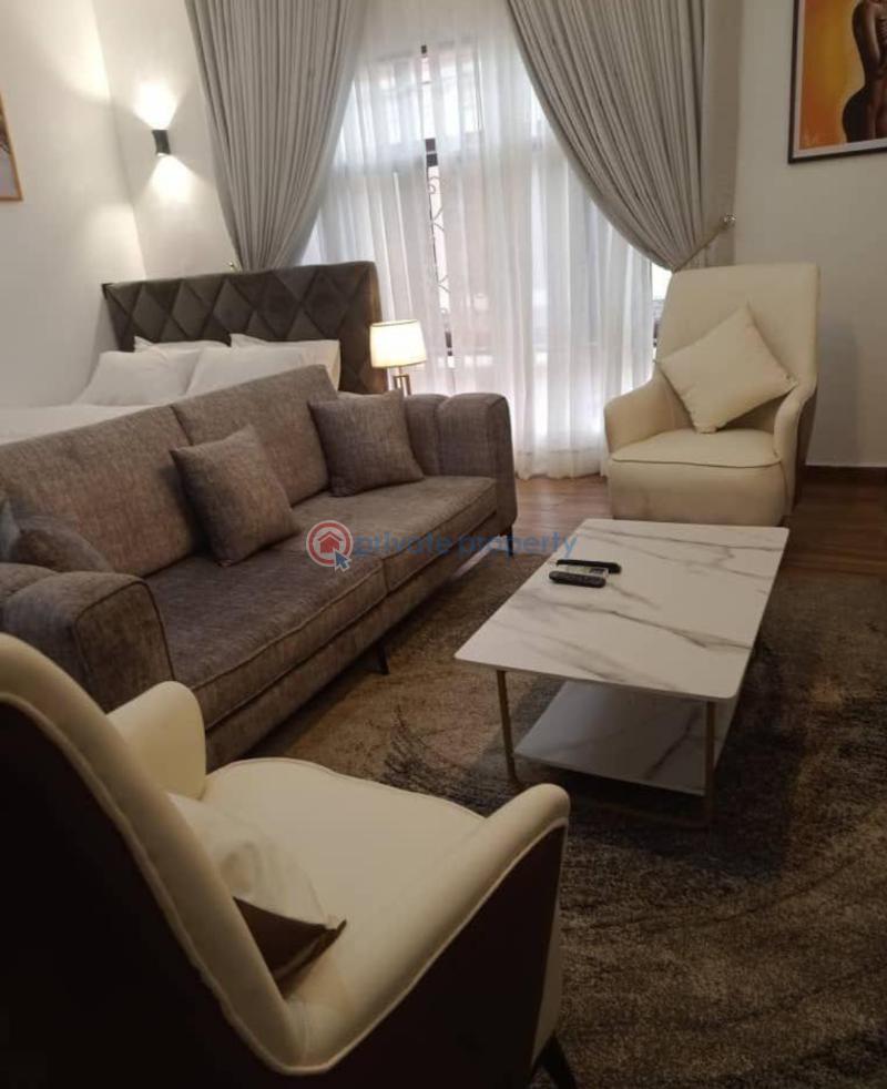 Spacious and colorful apartment - 2 1 bedroom Studio Apartment Short let By Victory Park Osapa London Lekki Lagos - 2