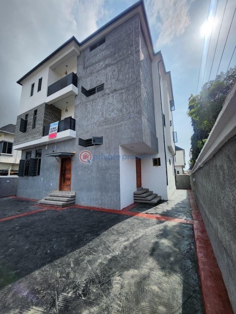 Spacious brand new 4 bedroom detached duplex with a bq up - 0 4 bedroom Detached Duplex For Rent Osapa Lekki Lagos - 0