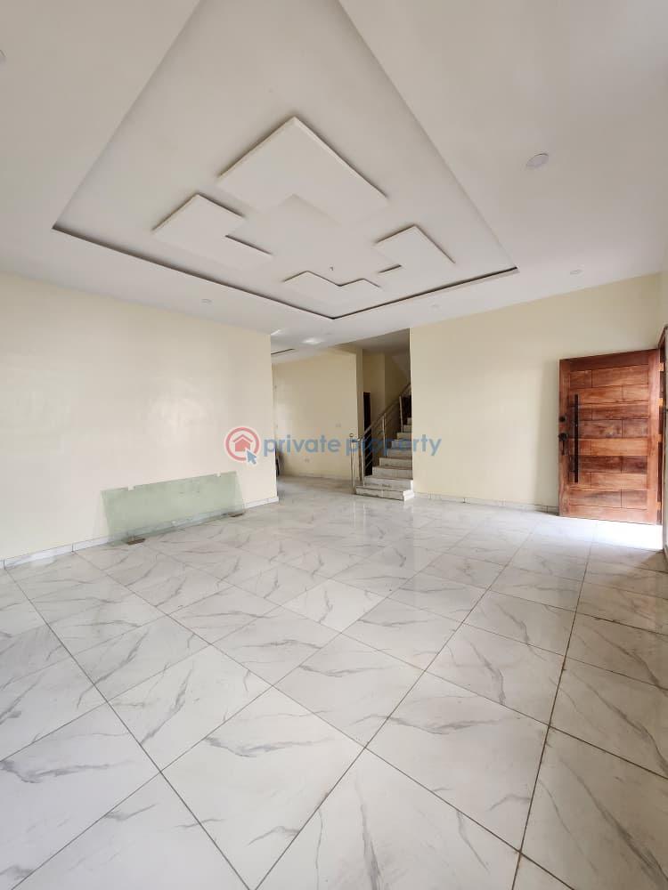 Spacious brand new 4 bedroom detached duplex with a bq up - 4 4 bedroom Detached Duplex For Rent Osapa Lekki Lagos - 4