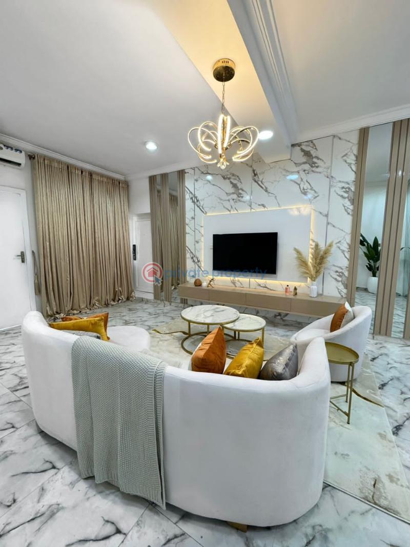 Spacious city view one (1) bedroom apartment - 1 1 bedroom Block Of Flats Short let Elf, Whitesand Lekki Phase 1 Lagos - 1