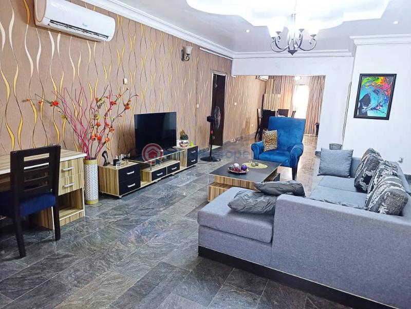 Spacious furnished 3-bedroom apartment - 1 3 bedroom Flat & Apartment For Rent Lekki Right Lekki Phase 1 Lagos - 1
