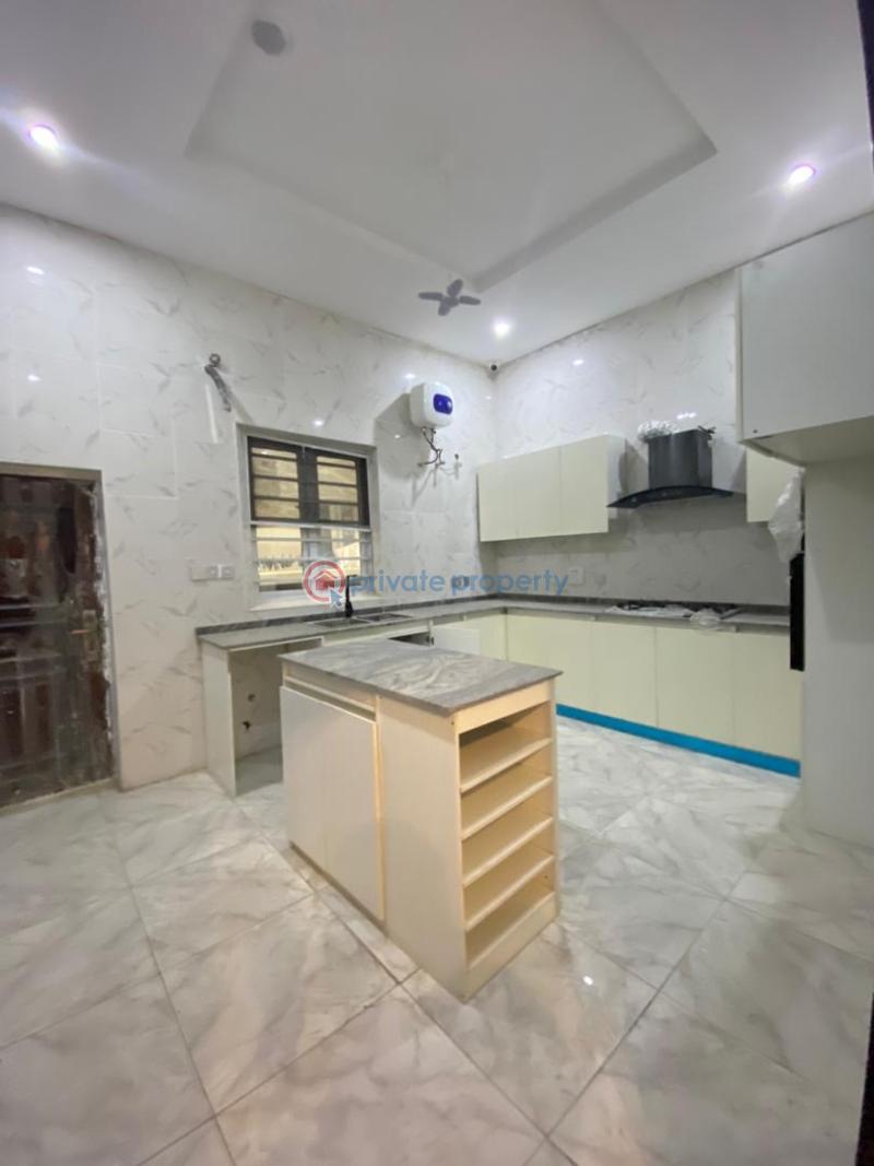 Spacious guest room with shared kitchen - 3 1 bedroom Shared Apartment For Rent Very Nice Estate In Chevron Chevron Drive Lekki Lagos - 3