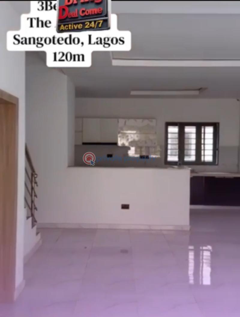 Terrace For Sale Monastery Road Sangotedo Lagos - 1