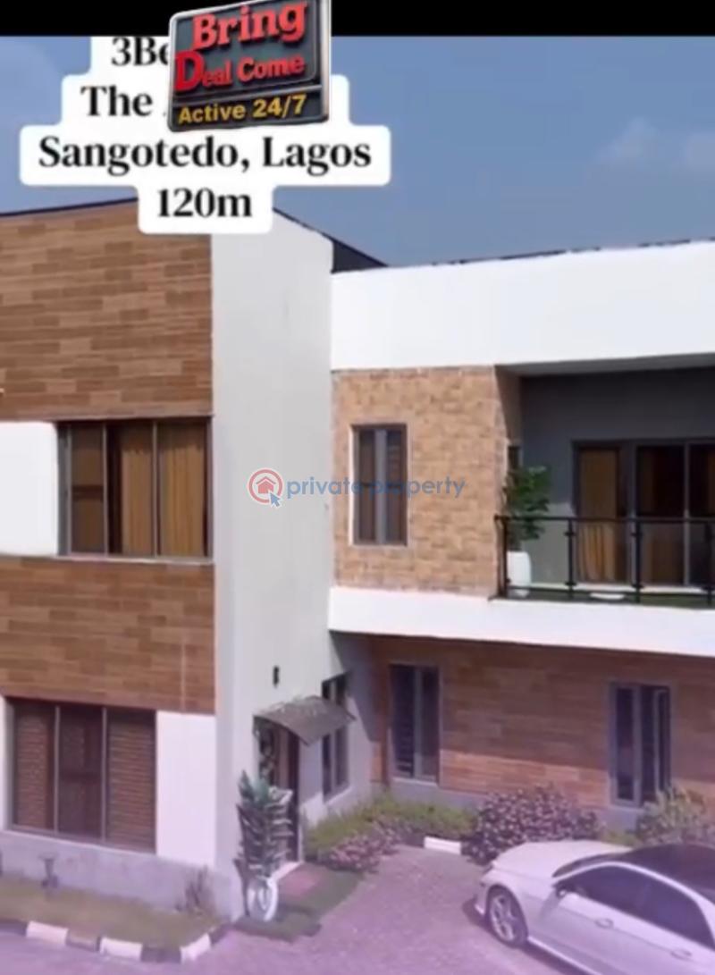 Terrace For Sale Monastery Road Sangotedo Lagos - 0