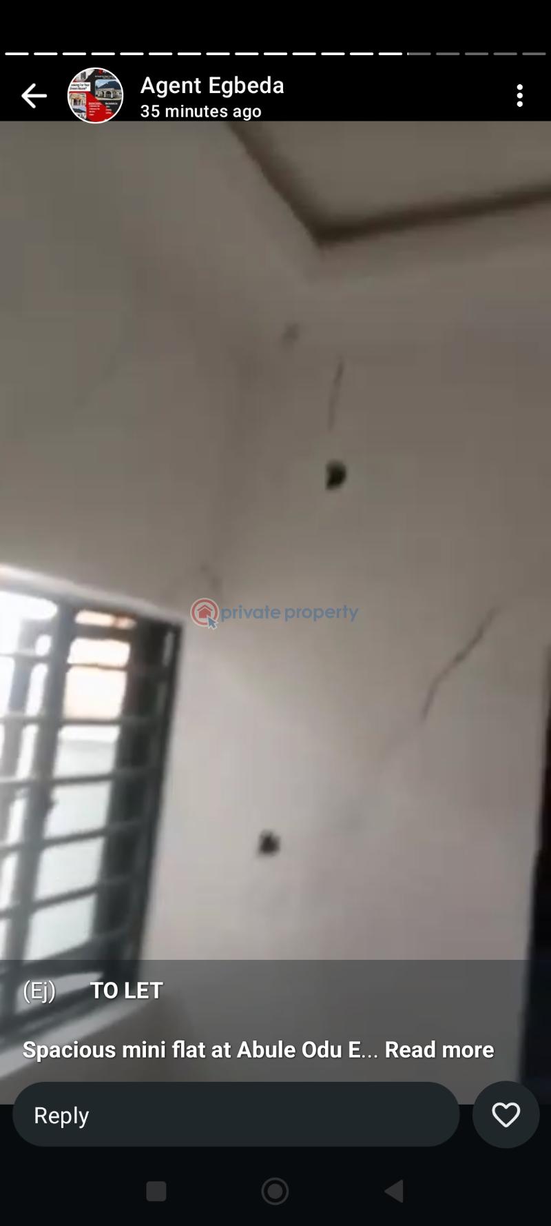 1 bedroom Mini Flat For Rent Abule Bus Stop Egbeda Egbe/Idimu Lagos - 2