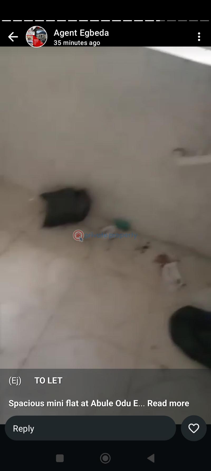 1 bedroom Mini Flat For Rent Abule Bus Stop Egbeda Egbe/Idimu Lagos - 6