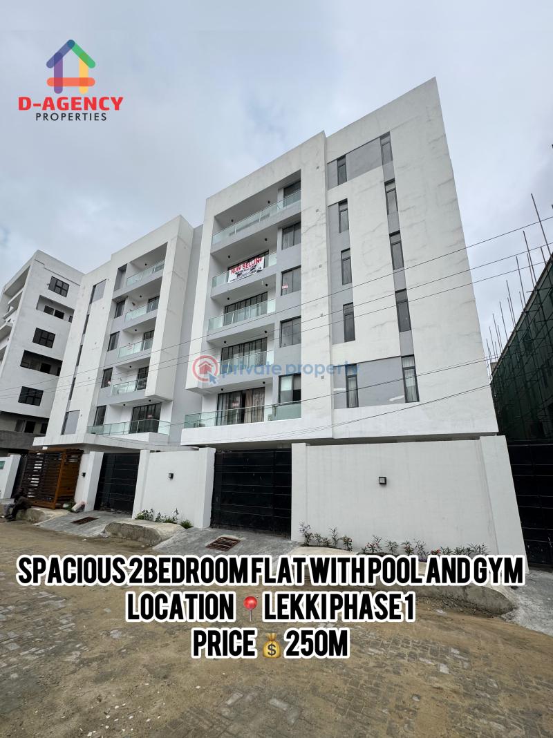 2 bedroom Block Of Flats For Sale Lekki Phase 1 Lagos - 0