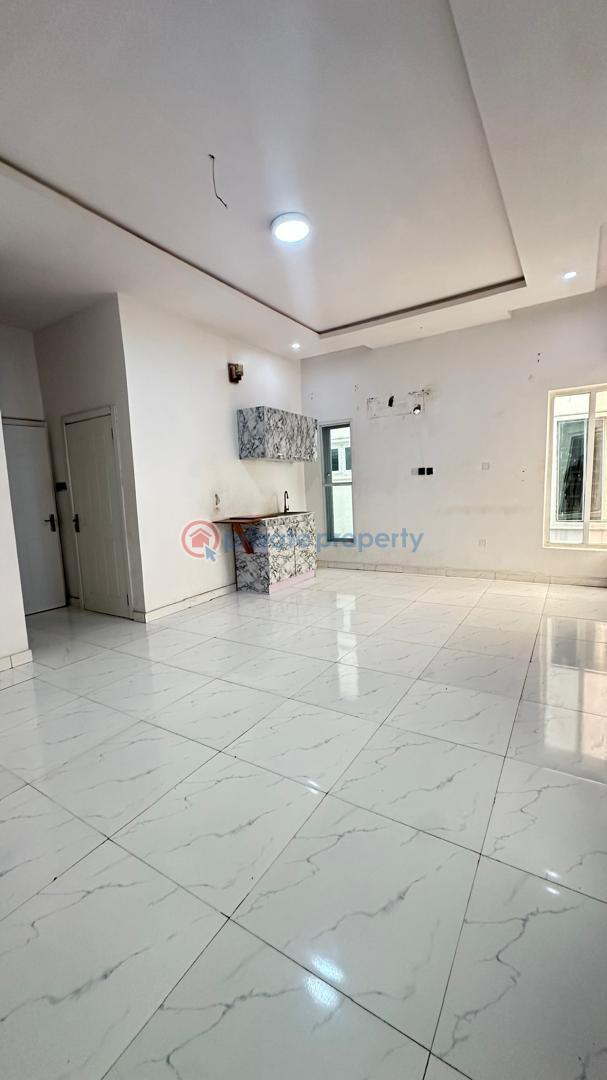 Spacious standard studio master’s bedroom apartment with fitted personal kitchen upstairs - 0 1 bedroom Studio Apartment For Rent Chevron Drive Lekki Lagos - 0