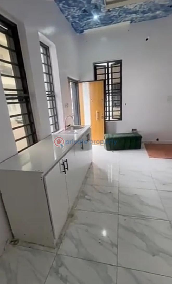 Spacious studio apartment with open plan kitchen( video) - 5 1 bedroom Studio Apartment For Rent Royal Pine Estate Orchid Road Lekki Lagos - 5