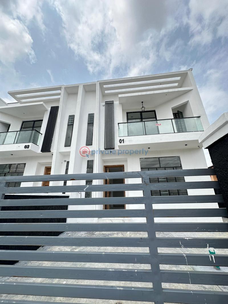 Spacious well-built  4 bedroom terrace duplex - 0 4 bedroom Terraced Duplex For Sale Idado Lekki Lagos - 0