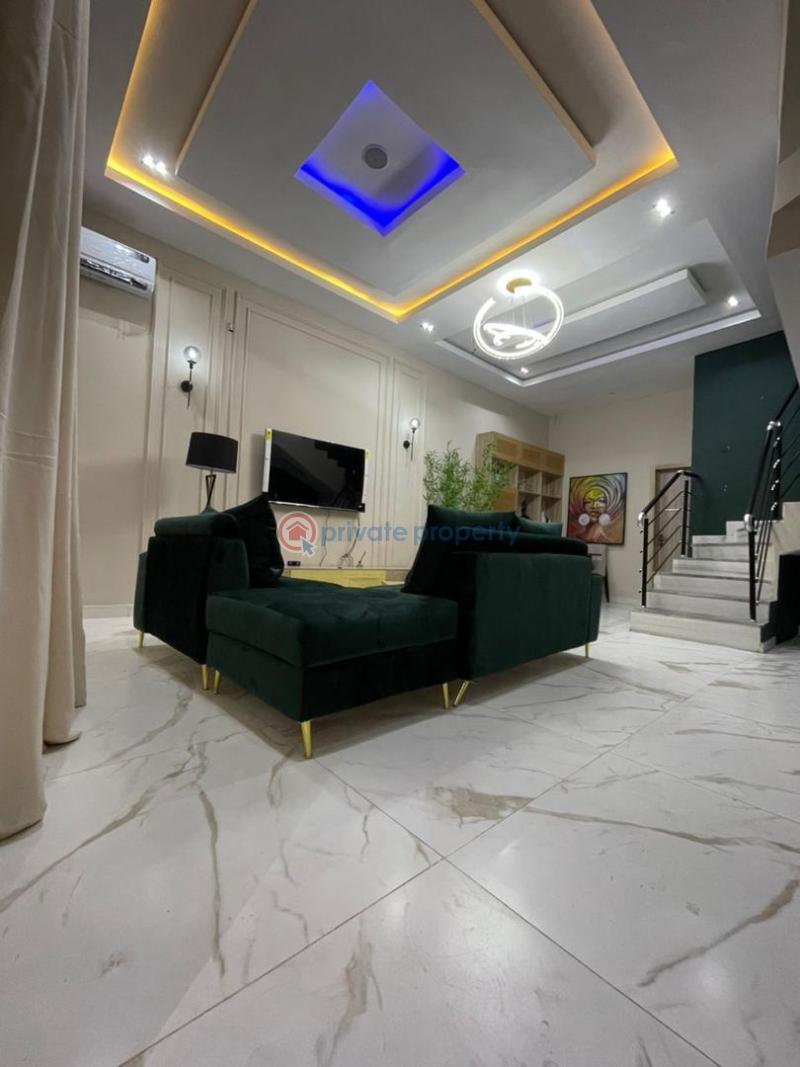 Sparkling 4bed monthly duplex - 2 4 bedroom Terraced Duplex Short let Orchid Lekki Phase 2 Lagos - 2