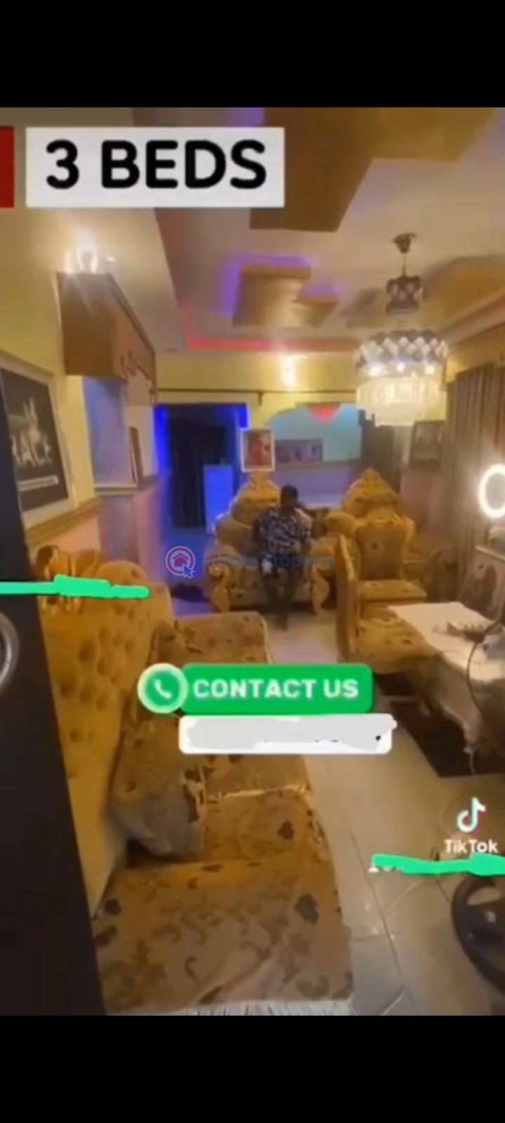 3 bedroom Bungalow For Sale Adamo Ikorodu Ikorodu Lagos - 0