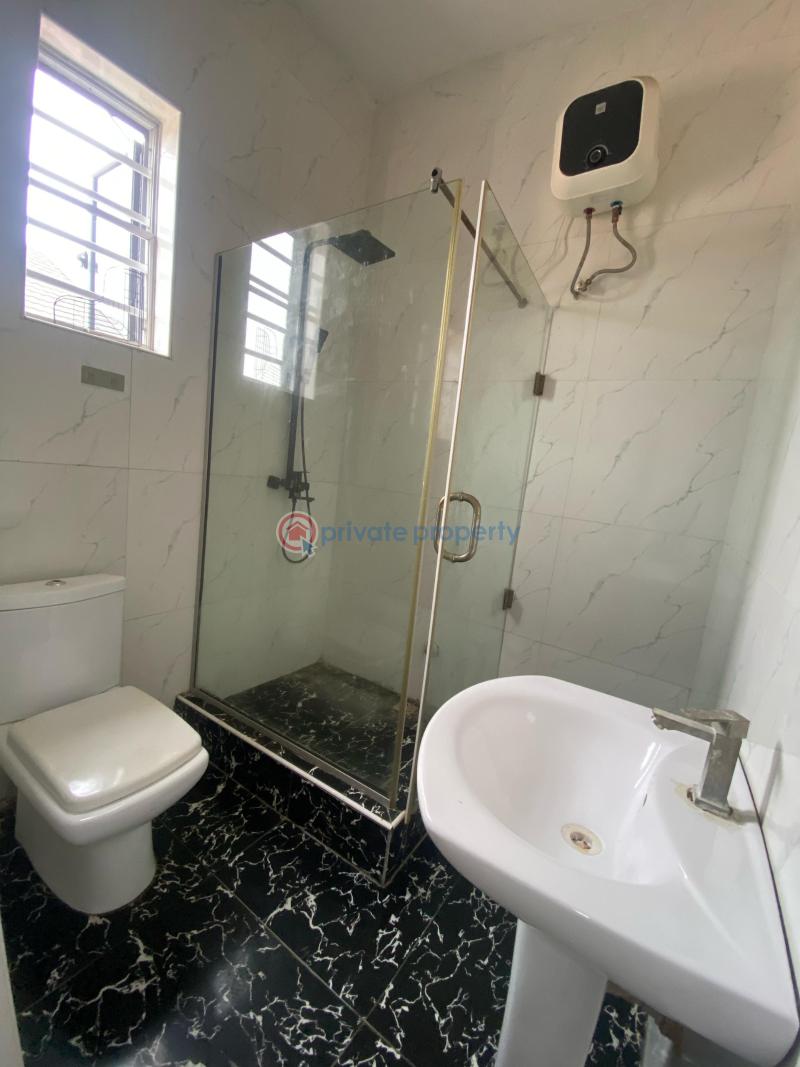 Standard upstairs room inside a shared apartment - 4 1 bedroom Self Contain For Rent Ikota Villa Estate Ikota Lekki Lagos - 4