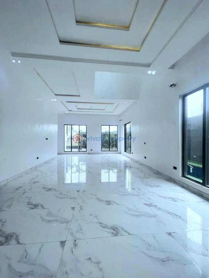 State of the art automated 5 bedroom fully detached duplex - 5 5 bedroom Detached Duplex For Sale Osapa London Lekki Lagos - 5