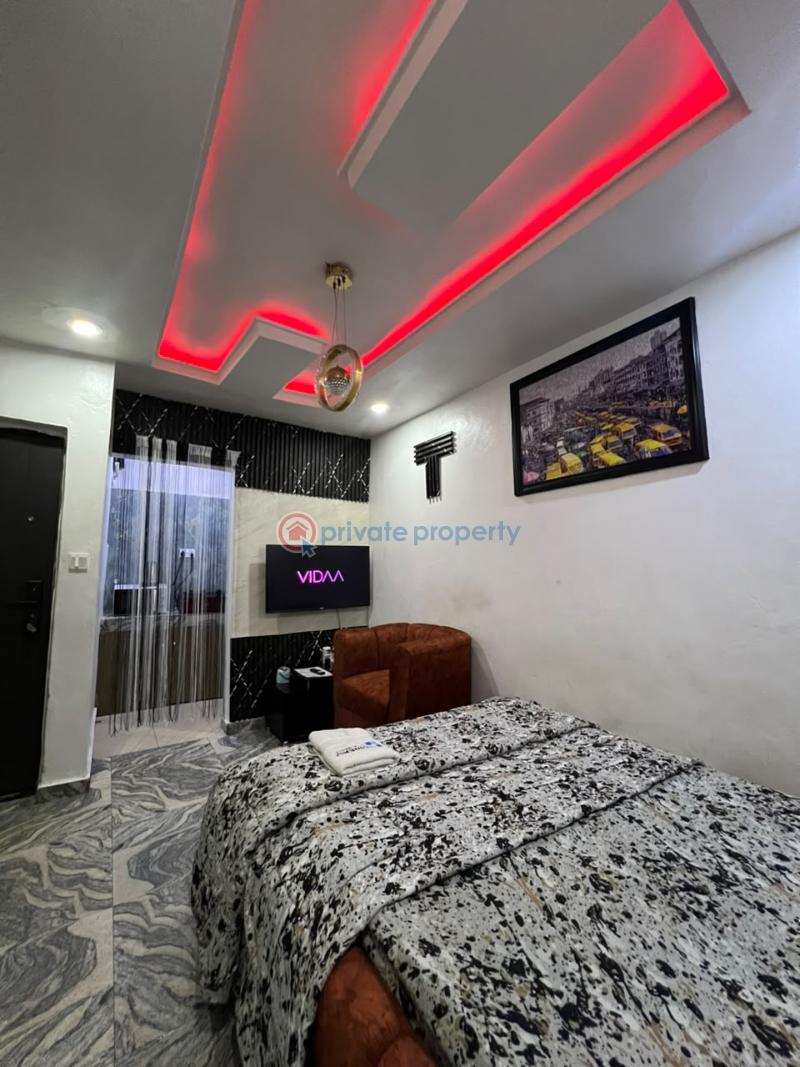 1 bedroom Studio Apartment Short let Olatilewa Street Surulere Lagos - 0